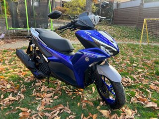 2020 Yamaha Aerox 155, синий, 420000 рублей, вид 5
