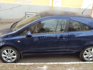 2007 Opel Corsa D, синий, 620000 рублей, вид 4