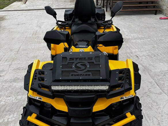 2020 Stels ATV-850 Guepard Trophy, жёлтый, 900000 рублей