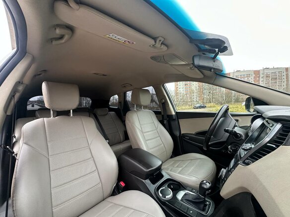 2014 Hyundai Santa Fe Grand III, бежевый, 2250000 рублей - вид 8