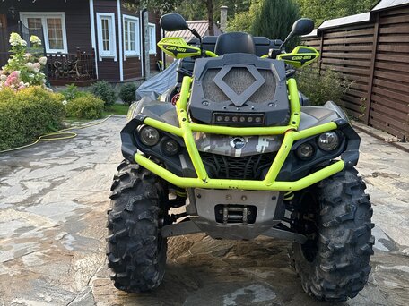 2015 BRP Can-Am Outlander X MR 1000R, чёрный, 2500000 рублей, вид 2