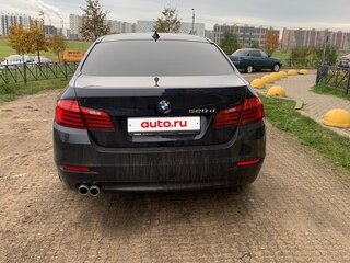 2013 BMW 5 серии 520d VI (F10/F11/F07) Рестайлинг, синий, 1680000 рублей, вид 4