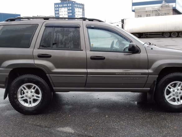 2000 Jeep Grand Cherokee II (WJ), серый