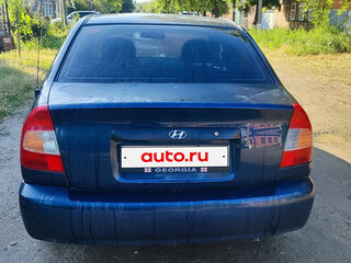 2009 Hyundai Accent ТагАЗ II, синий, 470000 рублей, вид 3