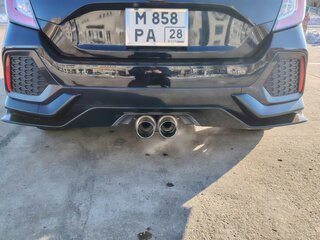2019 Honda Civic X, чёрный, 2130000 рублей, вид 3