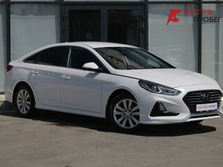 2017 Hyundai Sonata VII (LF), белый, 1550000 рублей, вид 3