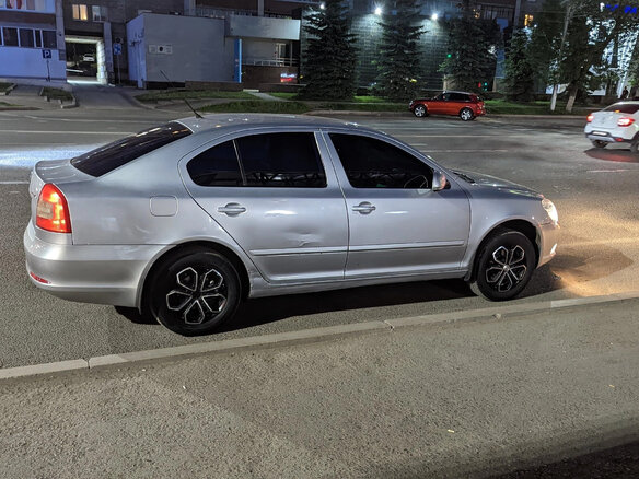 2009 Skoda Octavia II (A5) Рестайлинг, серебристый, 599000 рублей - вид 2