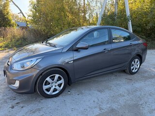 2012 Hyundai Solaris I, серый, 495000 рублей, вид 2