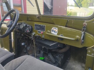 1969 ГАЗ 69, зелёный, 620000 рублей, вид 4
