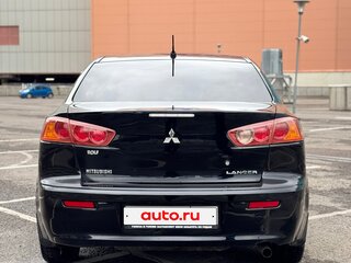 2008 Mitsubishi Lancer X, чёрный, 730000 рублей, вид 4