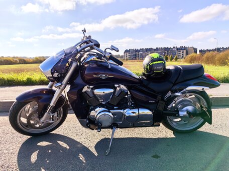 2007 Suzuki Boulevard M109R, фиолетовый, 950000 рублей, вид 2