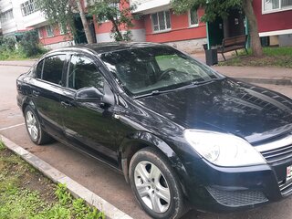 2012 Opel Astra H Рестайлинг, чёрный, 450000 рублей, вид 4