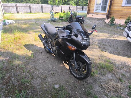 2001 Kawasaki ZZR 400, коричневый, 350000 рублей, вид 2