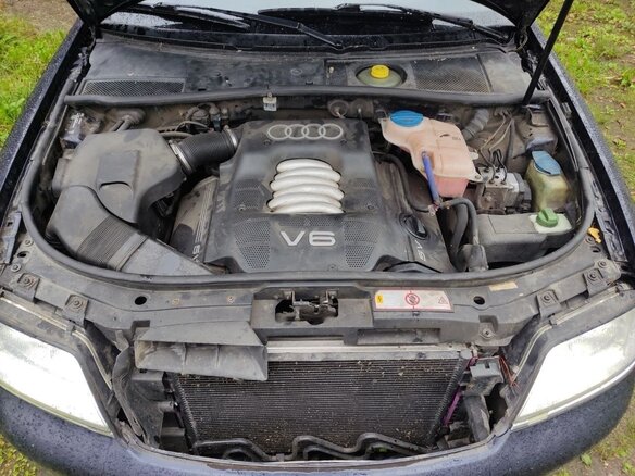 1998 Audi A6 II (C5), синий - вид 14