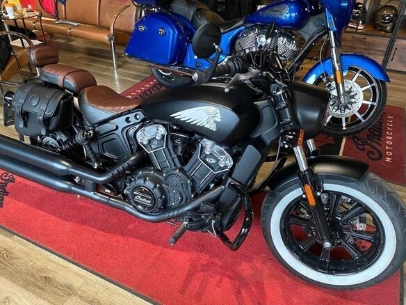 2020 Indian Scout, чёрный, 1500000 рублей - вид 7