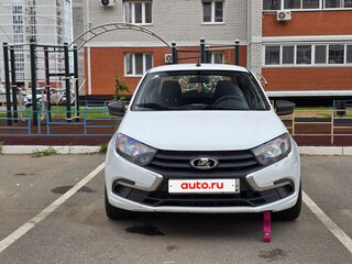 2019 Lada (ВАЗ) Granta I Рестайлинг, белый, 600000 рублей, вид 2