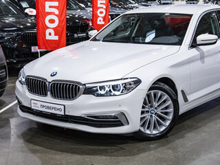 2019 BMW 5 серии 520d xDrive VII (G30/G31/G38), белый, 3289700 рублей, вид 2