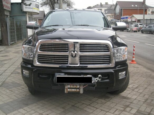 2012 Dodge RAM IV (DS/DJ), чёрный