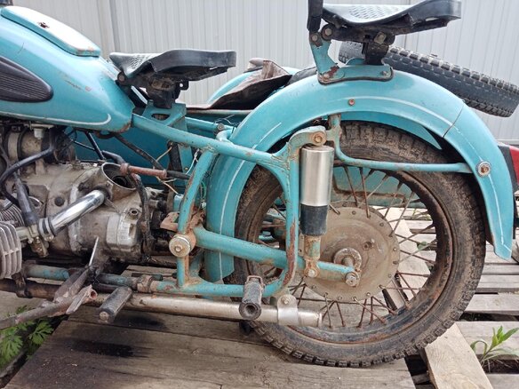 1971 Днепр К-650, голубой, 100000 рублей - вид 7