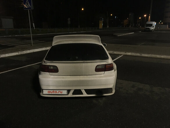 1994 Honda Civic V, белый - вид 1