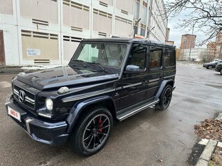 2017 Mercedes-Benz G-Класс AMG 63 AMG I (W463) Рестайлинг 3, синий, 6000000 рублей, вид 2