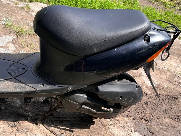 2004 Suzuki Lets 2, чёрный, 55000 рублей - вид 4