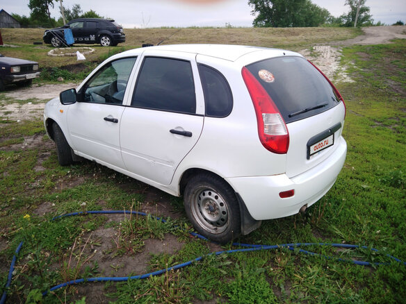 2012 Lada (ВАЗ) Kalina I, белый, 157000 рублей - вид 6