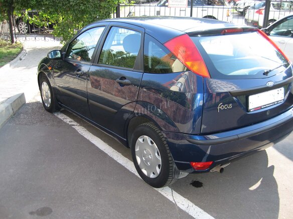 2002 Ford Focus I Рестайлинг, синий - вид 3