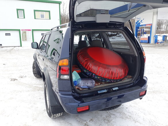 2001 Mitsubishi Pajero Sport I, синий - вид 5