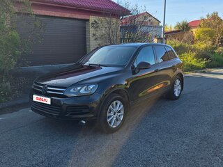 2012 Volkswagen Touareg II, чёрный, 1750000 рублей, вид 1