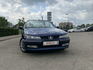 2002 Peugeot 406 I Рестайлинг, синий, 450000 рублей, вид 3