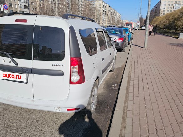2020 Lada (ВАЗ) Largus I, белый, 1100000 рублей - вид 4