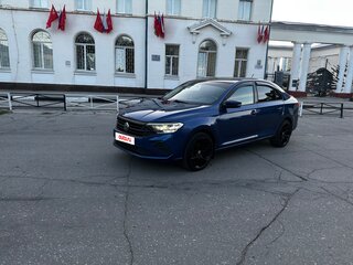 2021 Volkswagen Polo VI, синий, 1400000 рублей, вид 3