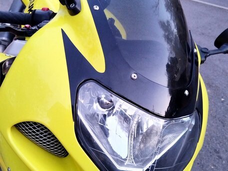 2002 Suzuki GSX-R 600, жёлтый, 480000 рублей, вид 4