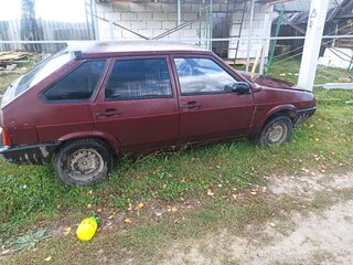 1999 Lada (ВАЗ) 2109, пурпурный, 50000 рублей, вид 2