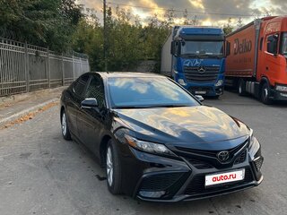 2023 Toyota Camry VIII (XV70) Рестайлинг, чёрный, 3750000 рублей, вид 3