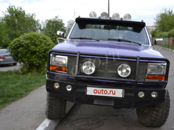 1991 Ford F-150, фиолетовый