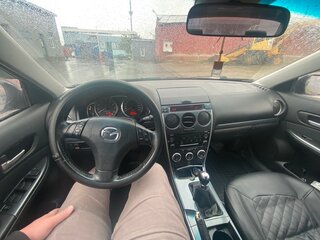 2006 Mazda 6 I (GG) Рестайлинг, чёрный, 375000 рублей, вид 5