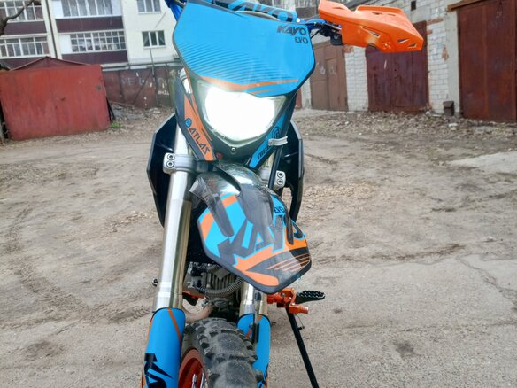 2024 Kayo Evolution YX140EM, оранжевый, 80000 рублей - вид 7