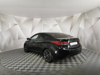 2012 Hyundai Elantra V (MD), чёрный, 909150 рублей, вид 4