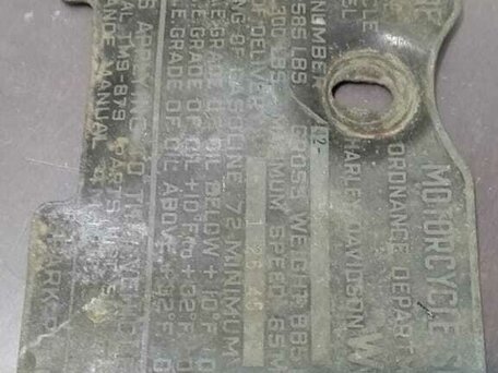 1942 Harley-Davidson WL, зелёный, 1600000 рублей, вид 4