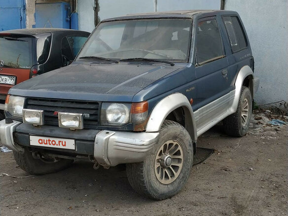 1993 Mitsubishi Pajero II, синий