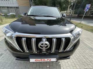 2013 Toyota Land Cruiser Prado 5-speed 150 Series Рестайлинг 1, чёрный, 3850000 рублей, вид 5