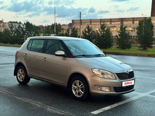 2010 Skoda Fabia II Рестайлинг, серый, 390000 рублей, вид 3
