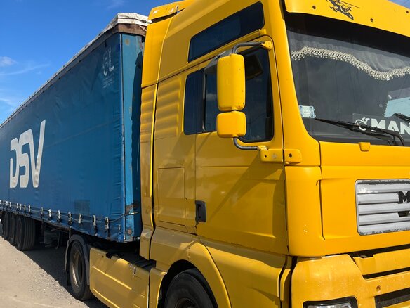 2001 MAN TGA, жёлтый, 1220000 рублей