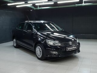2019 Volkswagen Polo V Рестайлинг, чёрный, 615000 рублей, вид 3
