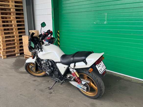 1994 Honda CB 400 Super Four, белый, 295000 рублей - вид 5