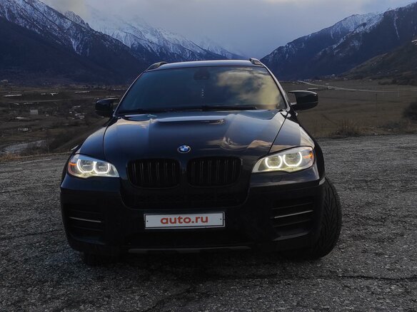 2013 BMW X6 M50d I (E71) Рестайлинг, чёрный, 3500000 рублей