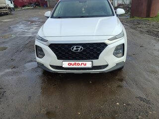 2018 Hyundai Santa Fe IV, белый, 2850000 рублей, вид 2