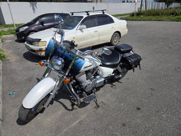 2007 Honda Shadow 750, бежевый, 400000 рублей - вид 5